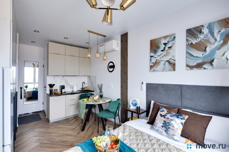 1-комн. апартаменты, 25 м&sup2;