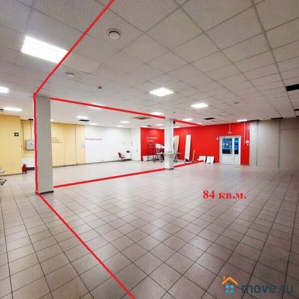 торговое помещение, 84 м&sup2;