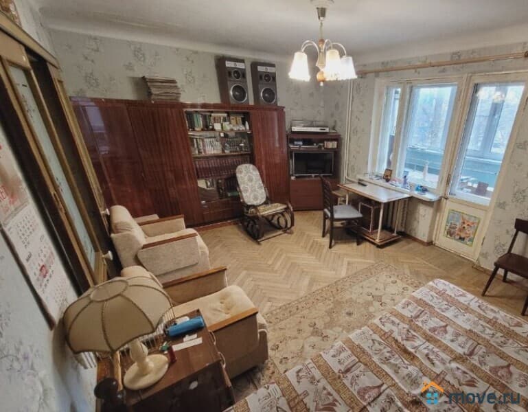 1-комн. квартира, 37.6 м²