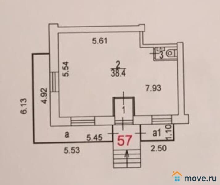 свободного назначения, 55 м&sup2;