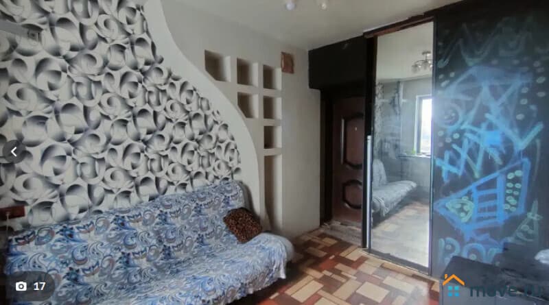 студия, 16 м²