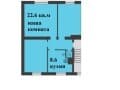 комната, 22.6 м&sup2;