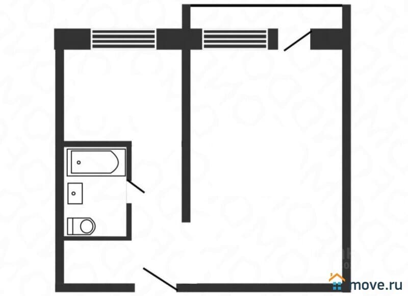 1-комн. квартира, 32 м&sup2;