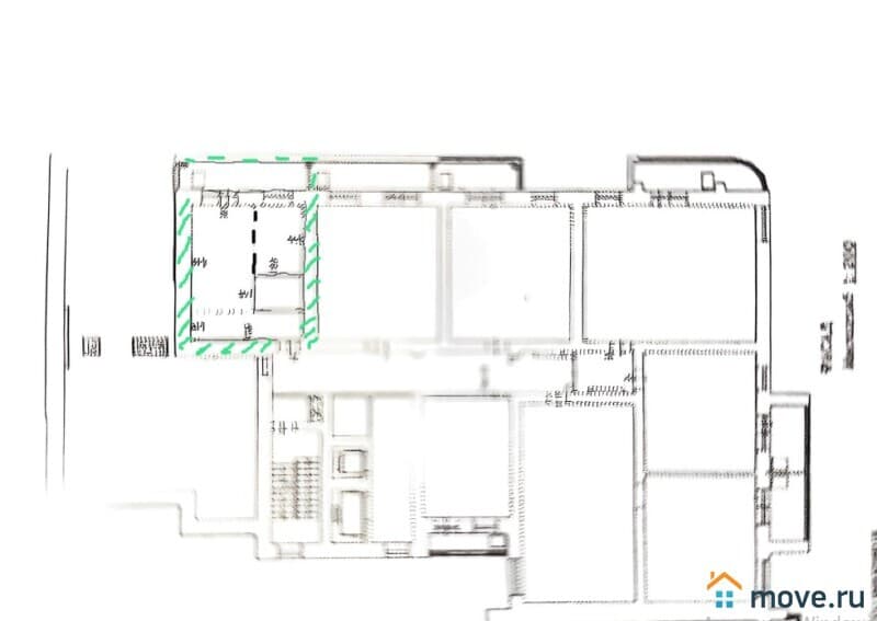 2-комн. квартира, 39.1 м²