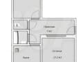2-комн. квартира, 51.1 м²