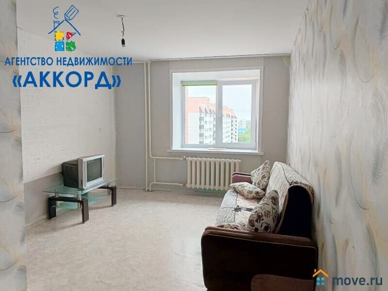 1-комн. квартира, 33.4 м²