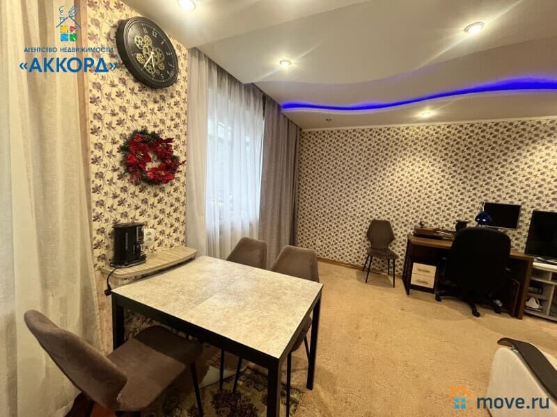3-комн. квартира, 56.6 м²