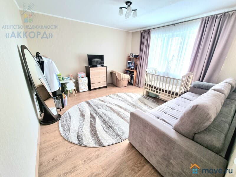 1-комн. квартира, 34.8 м²