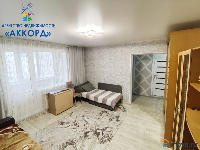 1-комн. квартира, 34.3 м²