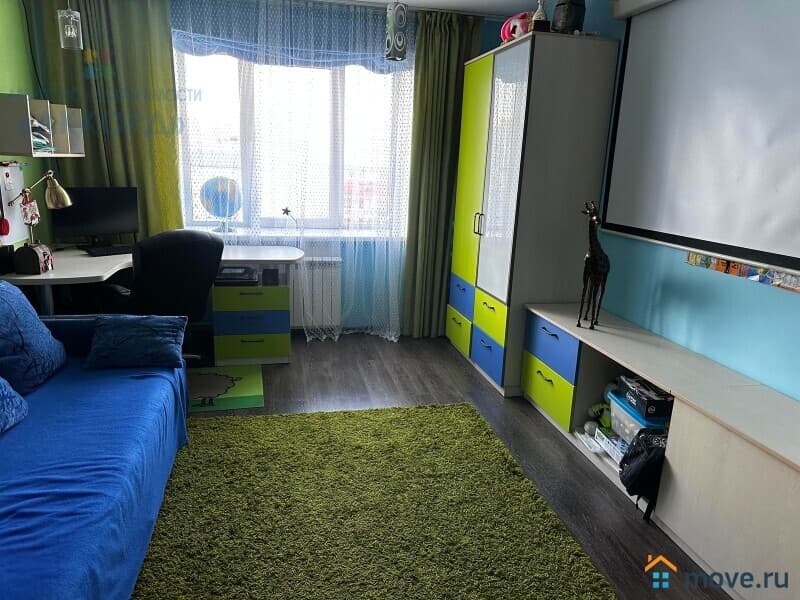 3-комн. квартира, 87.7 м²