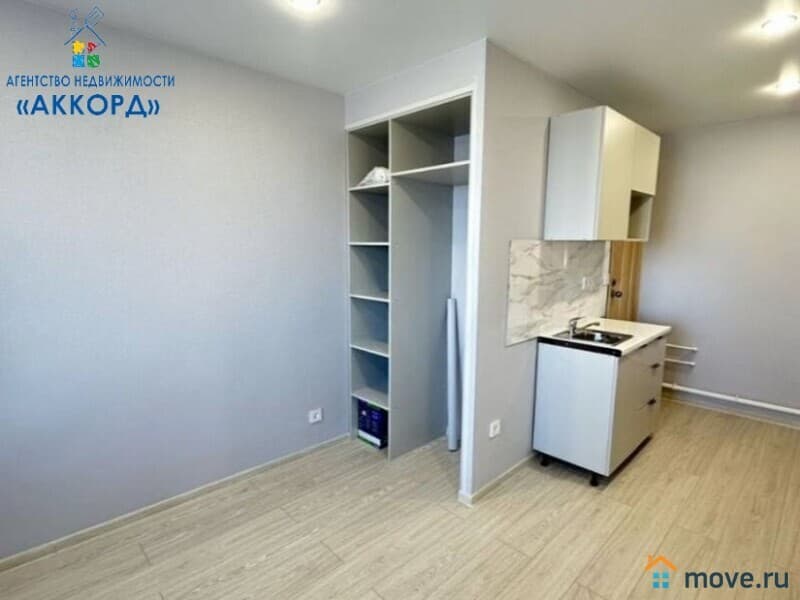 студия, 17 м²