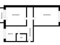 2-комн. квартира, 44.7 м²
