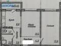 2-комн. квартира, 53.8 м²