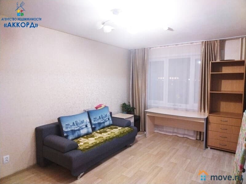 1-комн. квартира, 37.1 м²