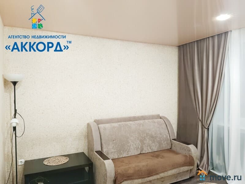 1-комн. квартира, 37.4 м²