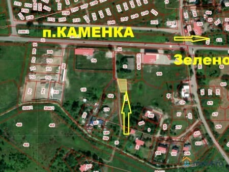 Продается земля под ИЖС, 6 соток, Каменка, улица Дачная, д 6А