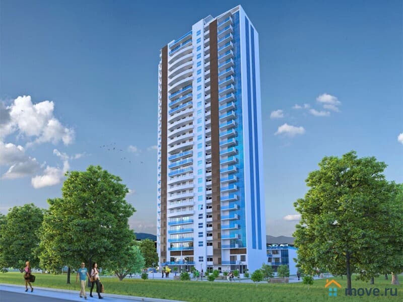 2-комн. квартира, 54.9 м²