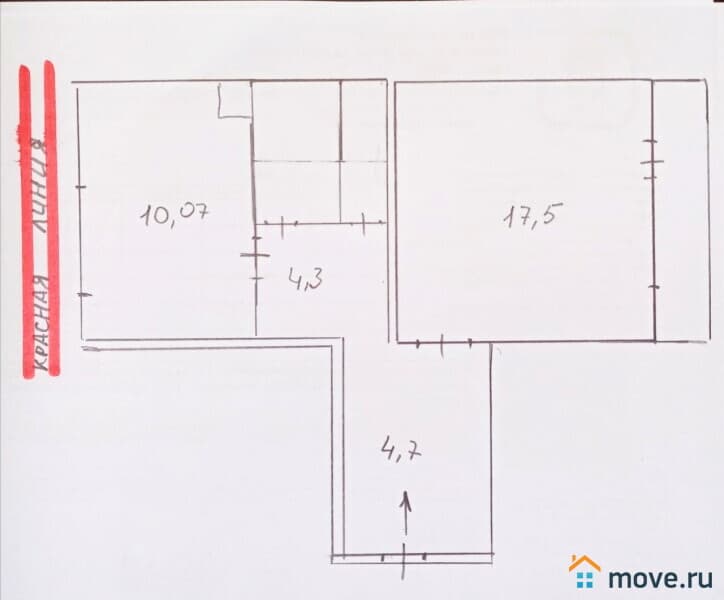 свободного назначения, 41 м²