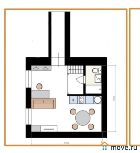 1-комн. квартира, 39 м²