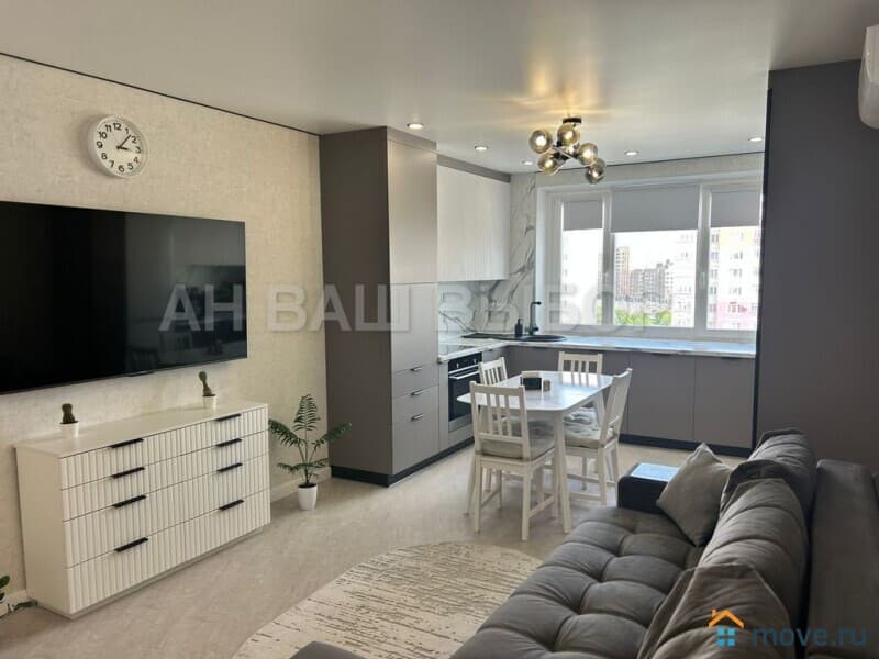 1-комн. квартира, 43.3 м&sup2;