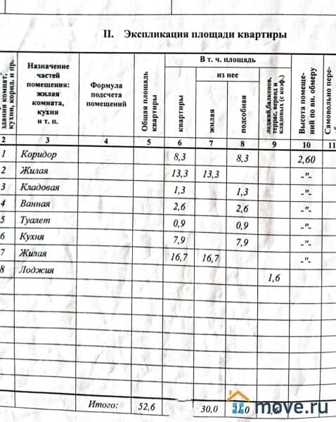 2-комн. квартира, 51 м&sup2;