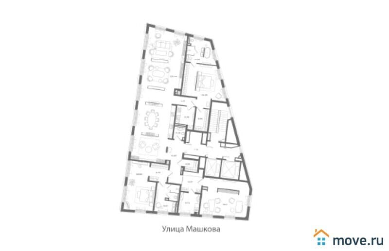 4-комн. квартира, 295 м&sup2;