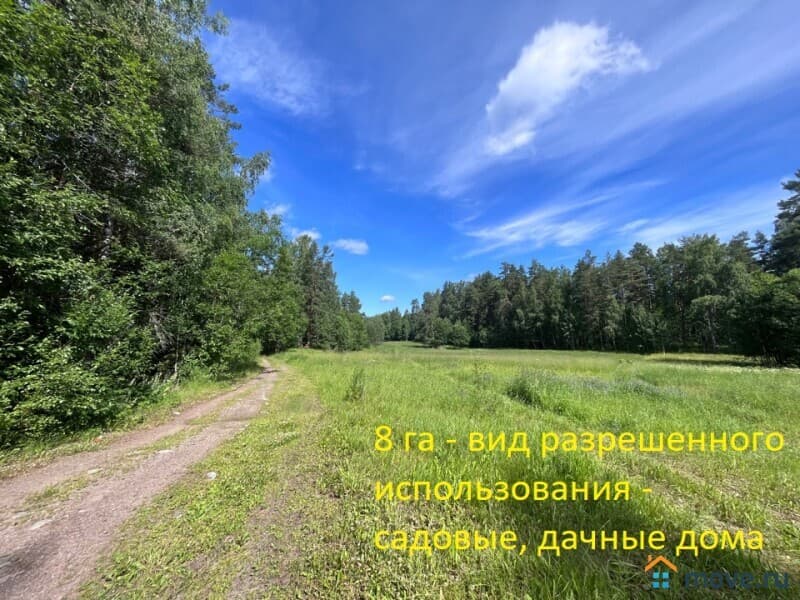 земельный участок, 8 га