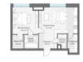Продажа однокомнатных апартаментов, 55.2 м², 3 мин. до метро пешком, этаж 2 из 5. Фото 6