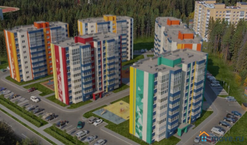 1-комн. квартира, 36.5 м²