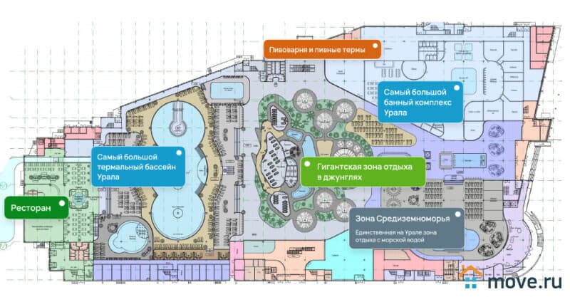 1-комн. апартаменты, 47.1 м²