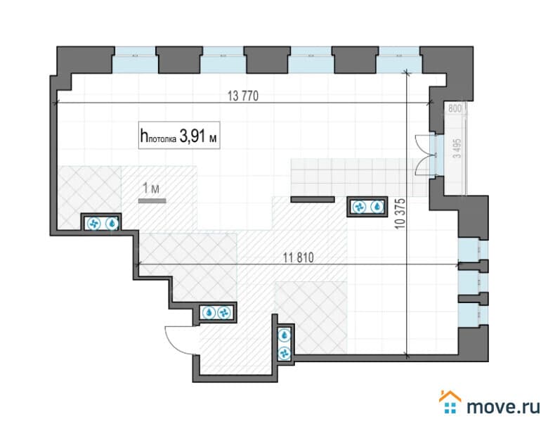 2-комн. квартира, 124.3 м²