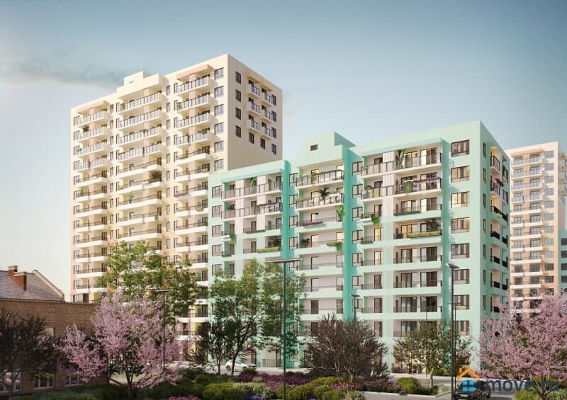 2-комн. квартира, 62.8 м²