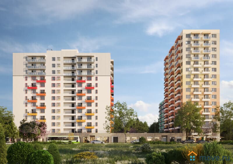 2-комн. квартира, 62.8 м²