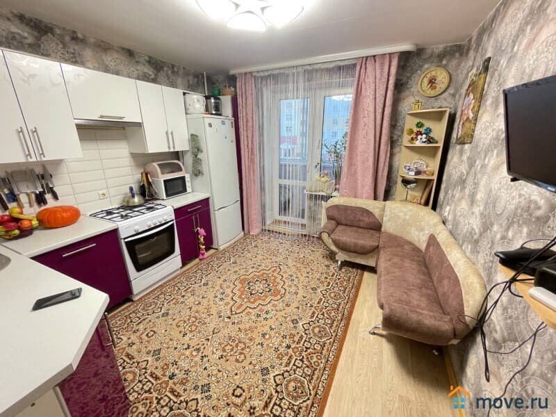 2-комн. квартира, 55.7 м²