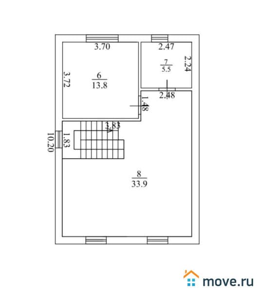 дом, 132 м², 3 сотки