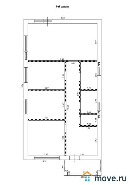 дом, 113.8 м²