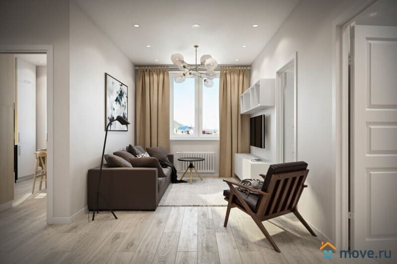 2-комн. апартаменты, 46 м²