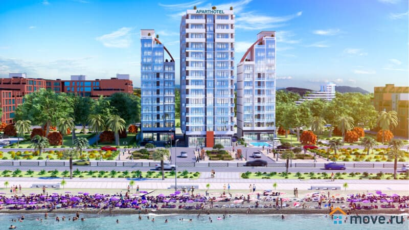 2-комн. апартаменты, 41.7 м²