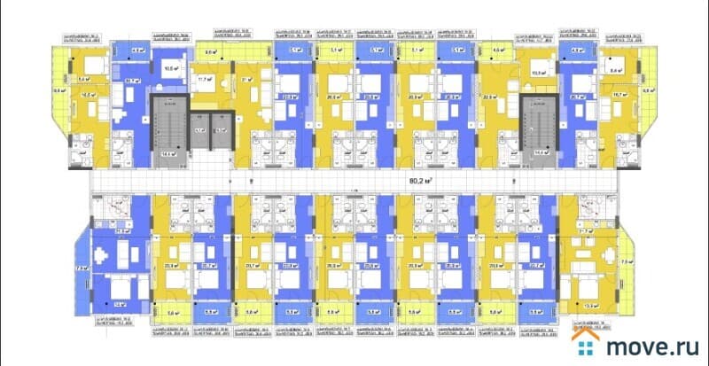 1-комн. квартира, 29.5 м²