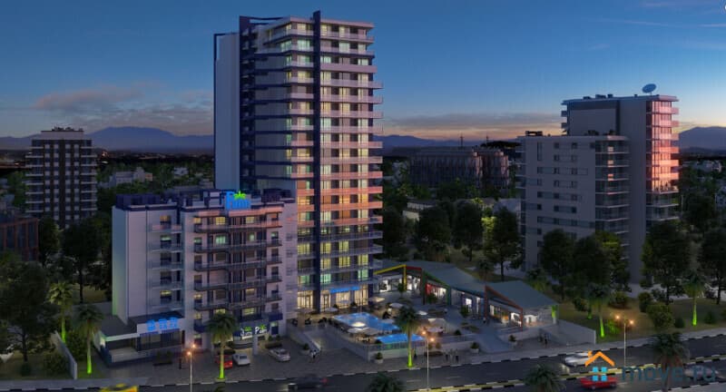 2-комн. квартира, 54.6 м²