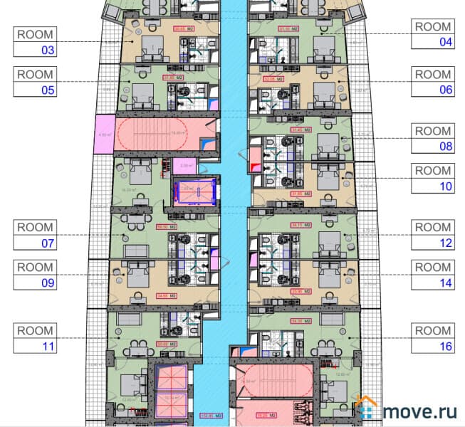 1-комн. квартира, 34.2 м²