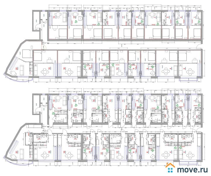 студия, 24.8 м²