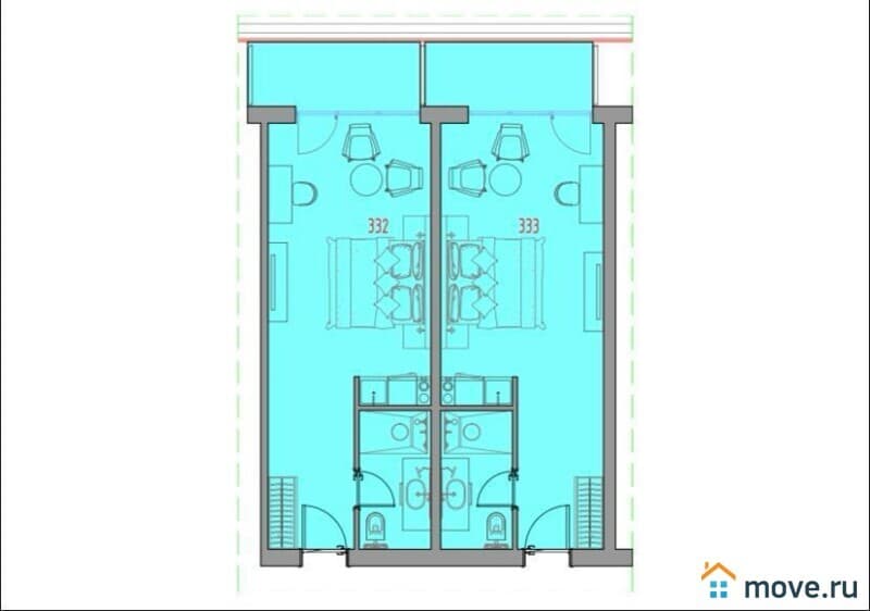 1-комн. квартира, 35 м²