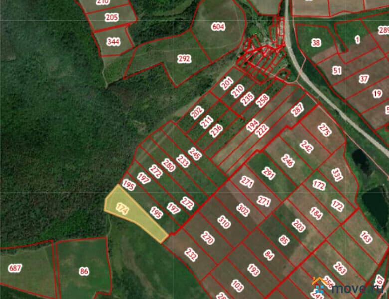 земля с/х назначения, 2.96 га