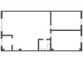 3-комн. квартира, 64.6 м&sup2;