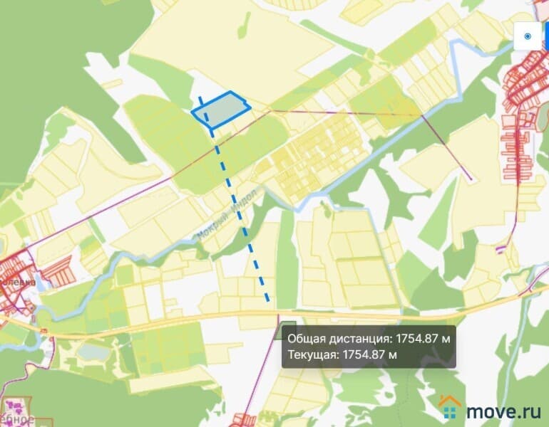 земля с/х назначения, 5.4 га