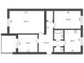 3-комн. квартира, 66.5 м&sup2;