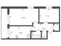 2-комн. квартира, 43 м&sup2;