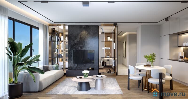 2-комн. квартира, 90 м²