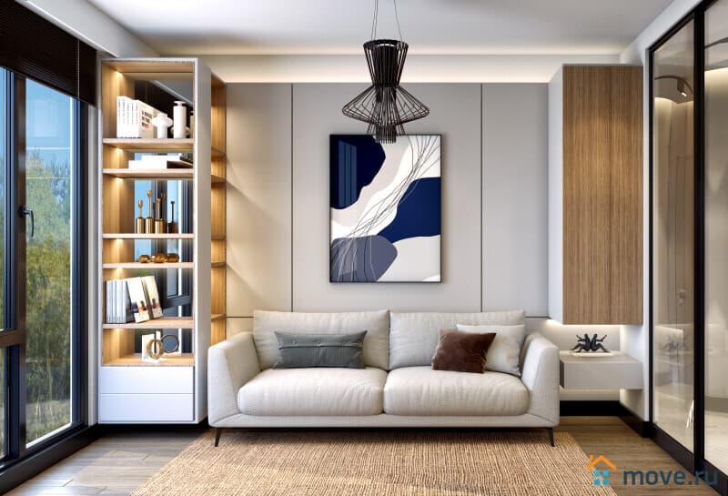 2-комн. квартира, 90 м²